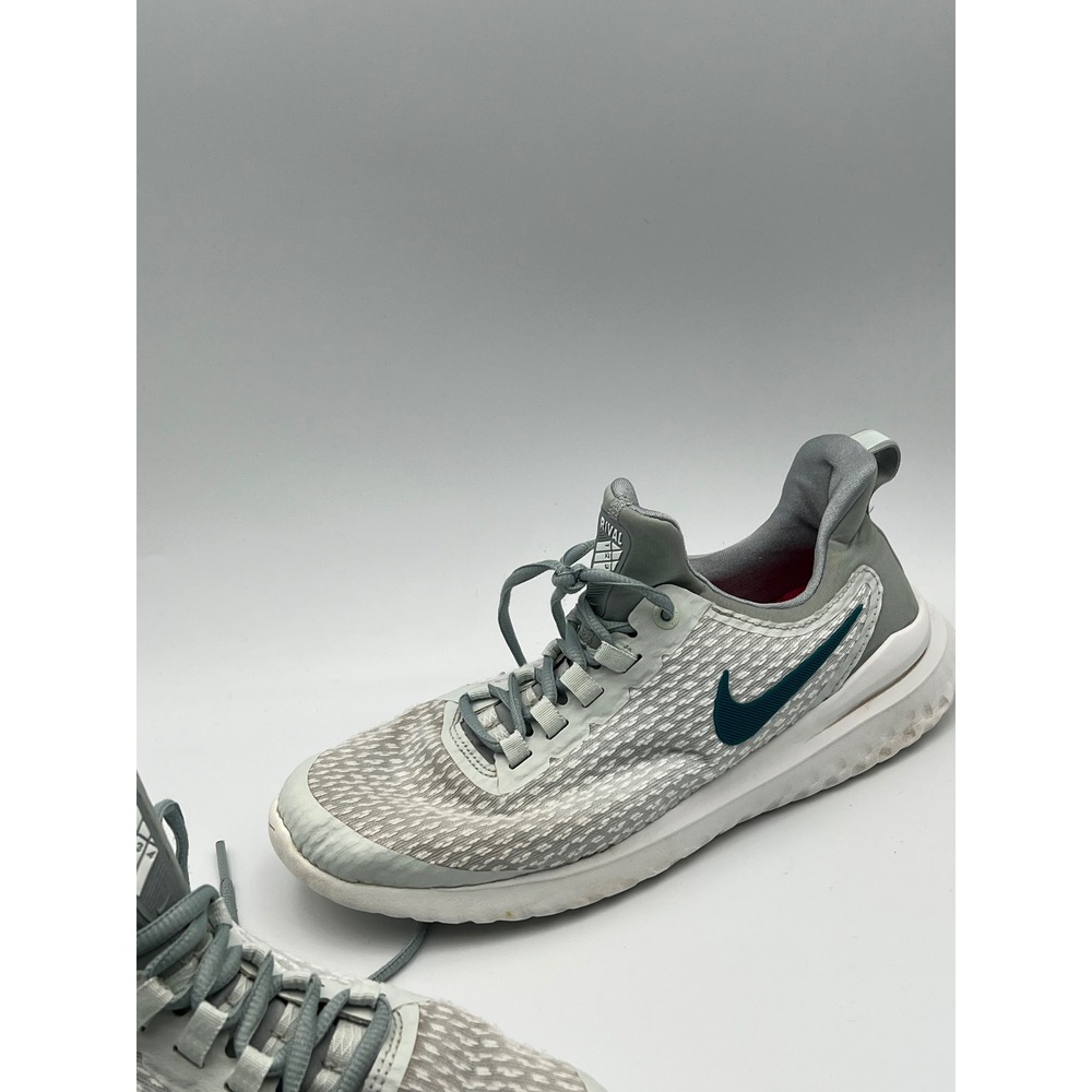 Nike Legend React Rival Grey White Teal Running Shoes AA7411-004 Womens 8.5 - Picture 2 of 7